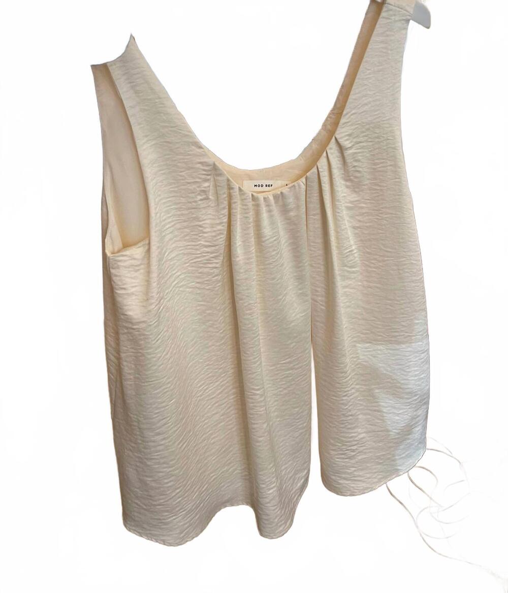 NEW MOD REF women's serenity top in ecru